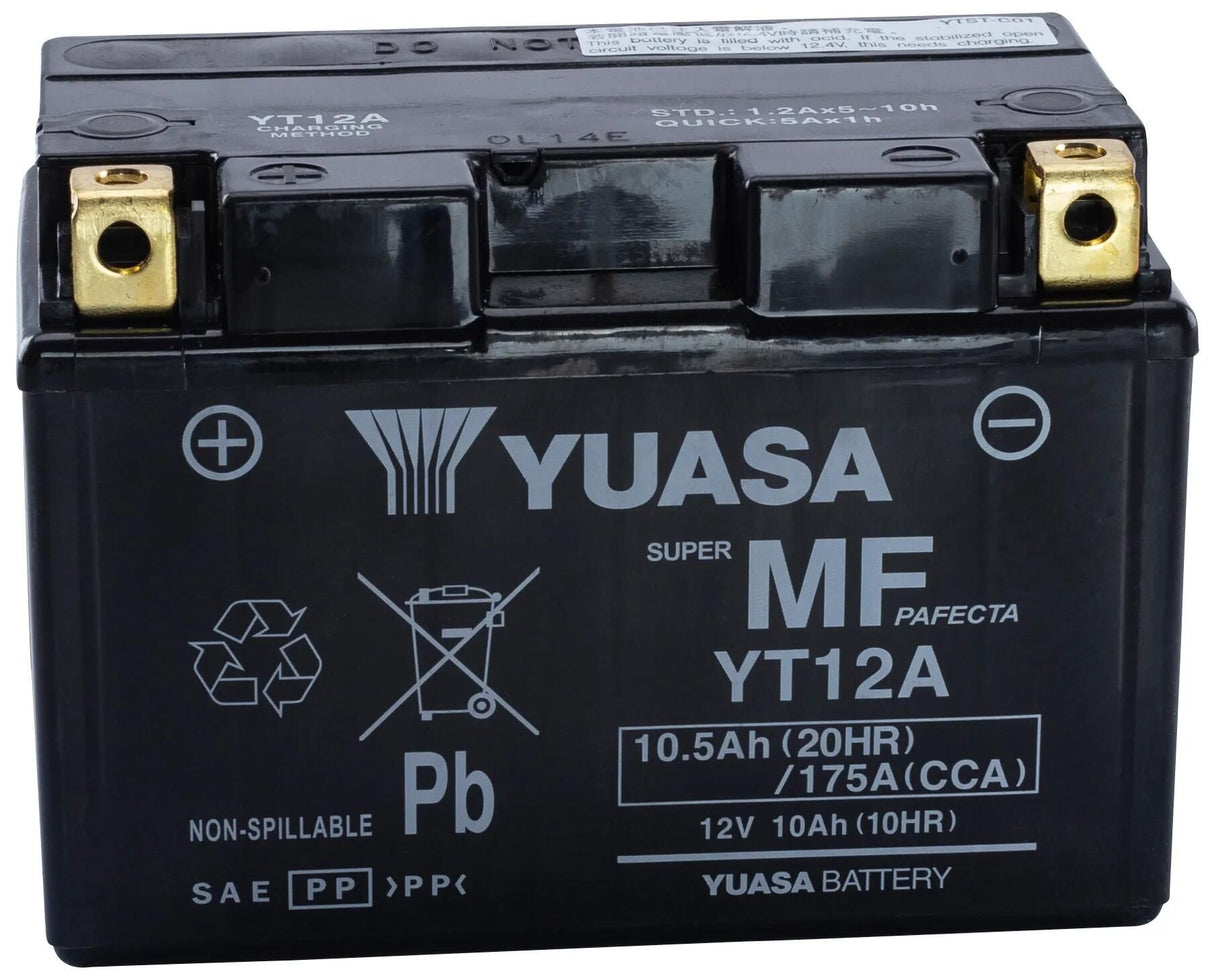 Yuasa-Batterie yt12a yt12a-bs. Batterie Yt12a AGM
