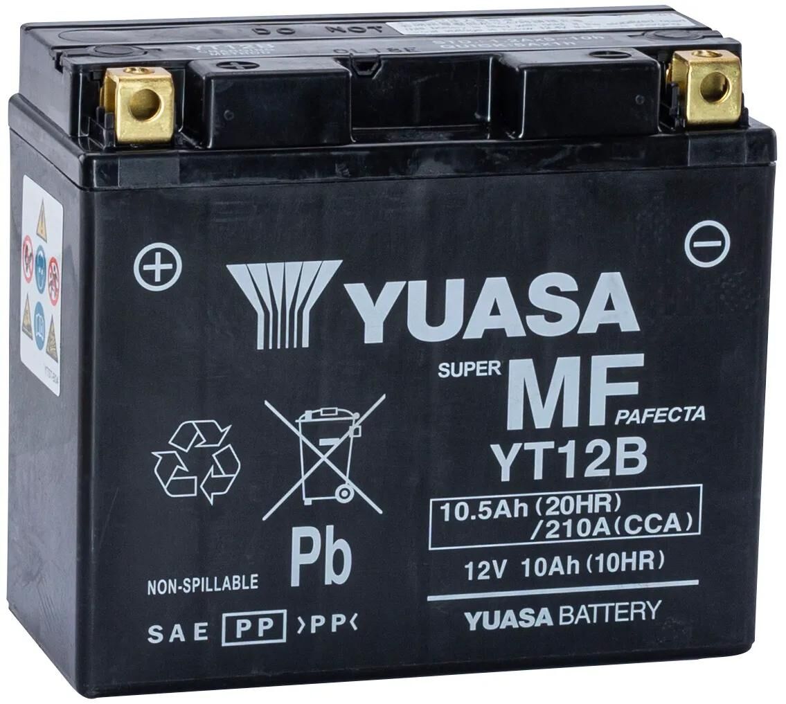 Yuasa Batterie Yt12b Yt12b-bs Batterie Yt12b AGM