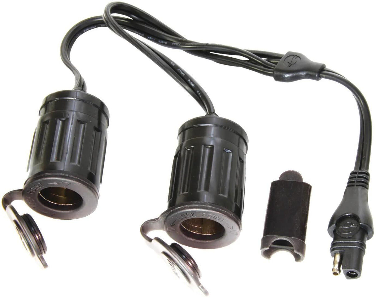 Tecmate Zubehör und Splitter Optimum m. Sae auf Zick. Steckdosen