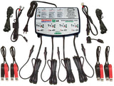 Tecmate Batterieladegerät Optimum Lithium 4x0,8a Optimiertes Ladegerät Lithium 0,8V Quad Bank