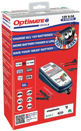 Tecmate Batterieladegerät Optimate 6 Ampmatic 6A vom Optimate 6 Ladegerät Ampmatic 6A