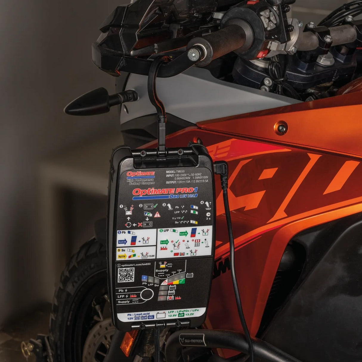 Tecmate Batterieladegerät Optitimate Pro-1 Duo vom Optitimate Pro 1 Ladegerät Duo