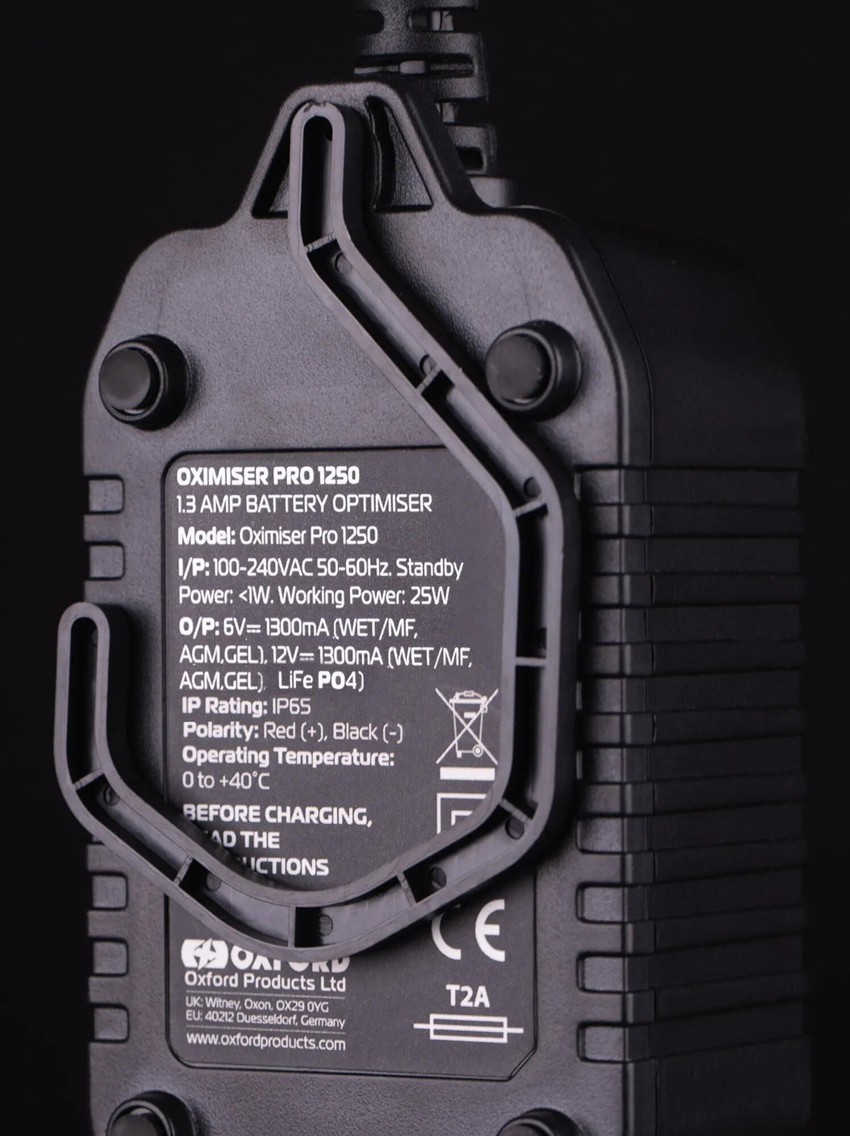 Oxford Batterieladegerät Oximizer Pro 1250. Batterieladegerät Oximizer Pro 1250