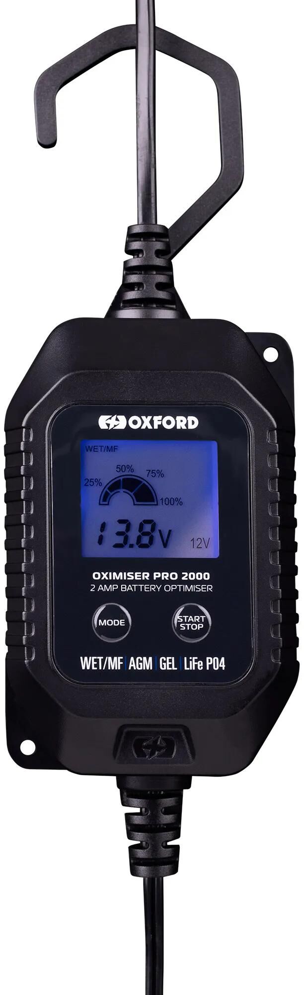 Oxford Batterieladegerät Oximizer Pro 2000. Batterieladegerät Oximizer Pro 2000