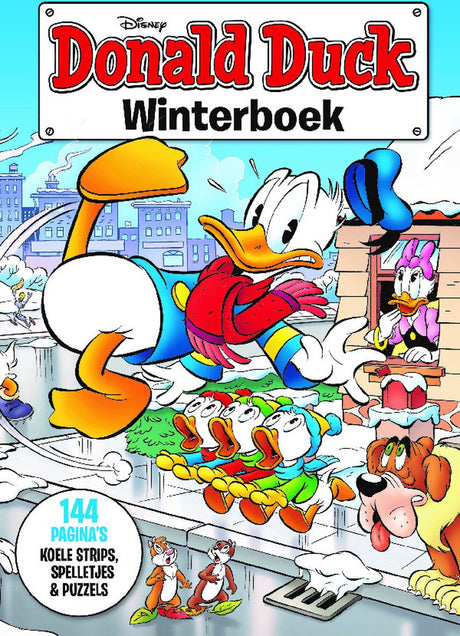 Intro Donald Duck Winterbuch, 144 Seiten.