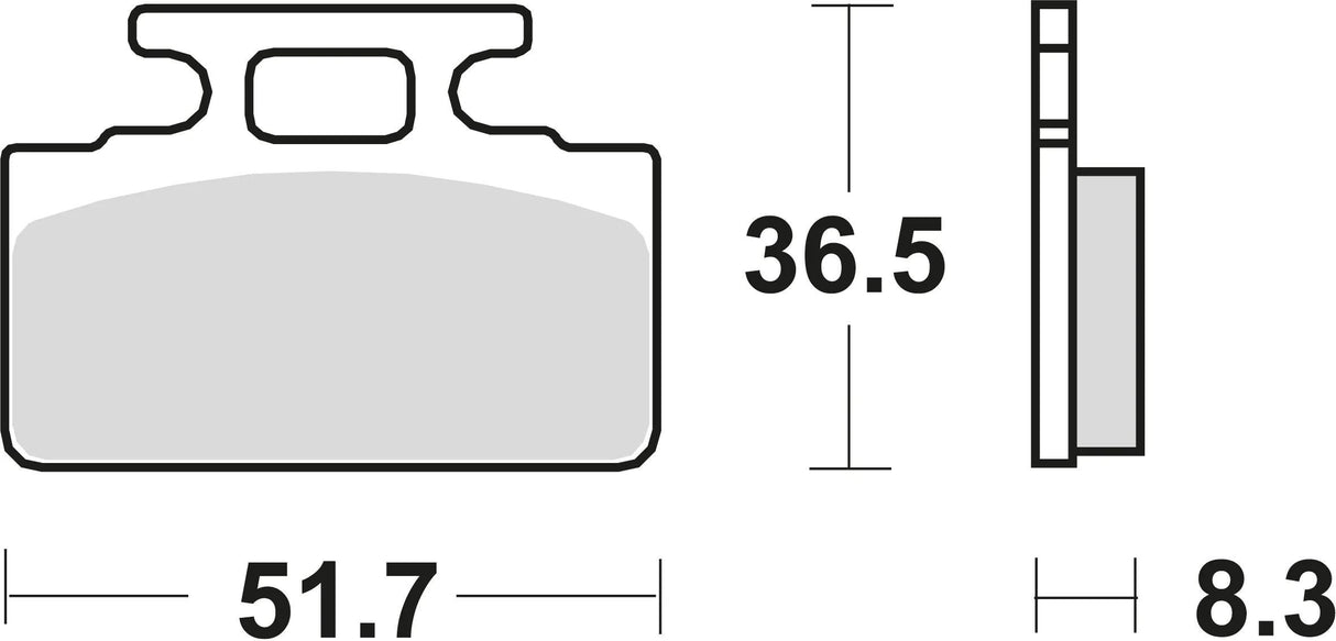 TRW Bremsbeläge MCB 589 Bremsbelag MCB 589 Bio-Standard