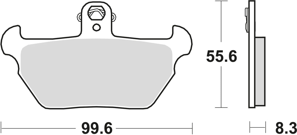 TRW Bremsbeläge MCB 621 Bremsbelag MCB 621 SV Sintermetall