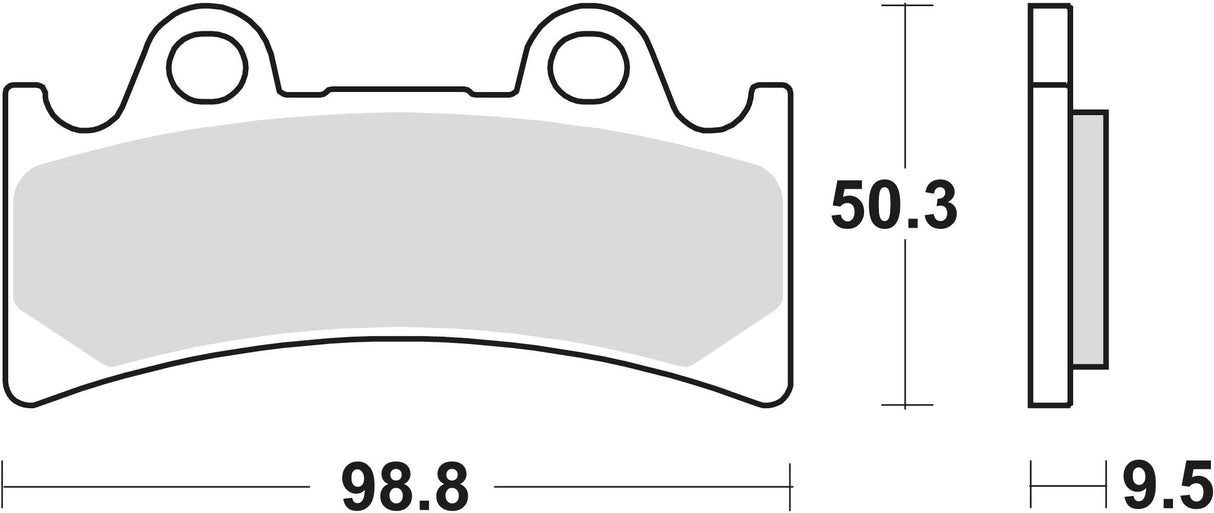 TRW Bremsbeläge MCB 656 Bremsbelag MCB 656 Bio-Standard