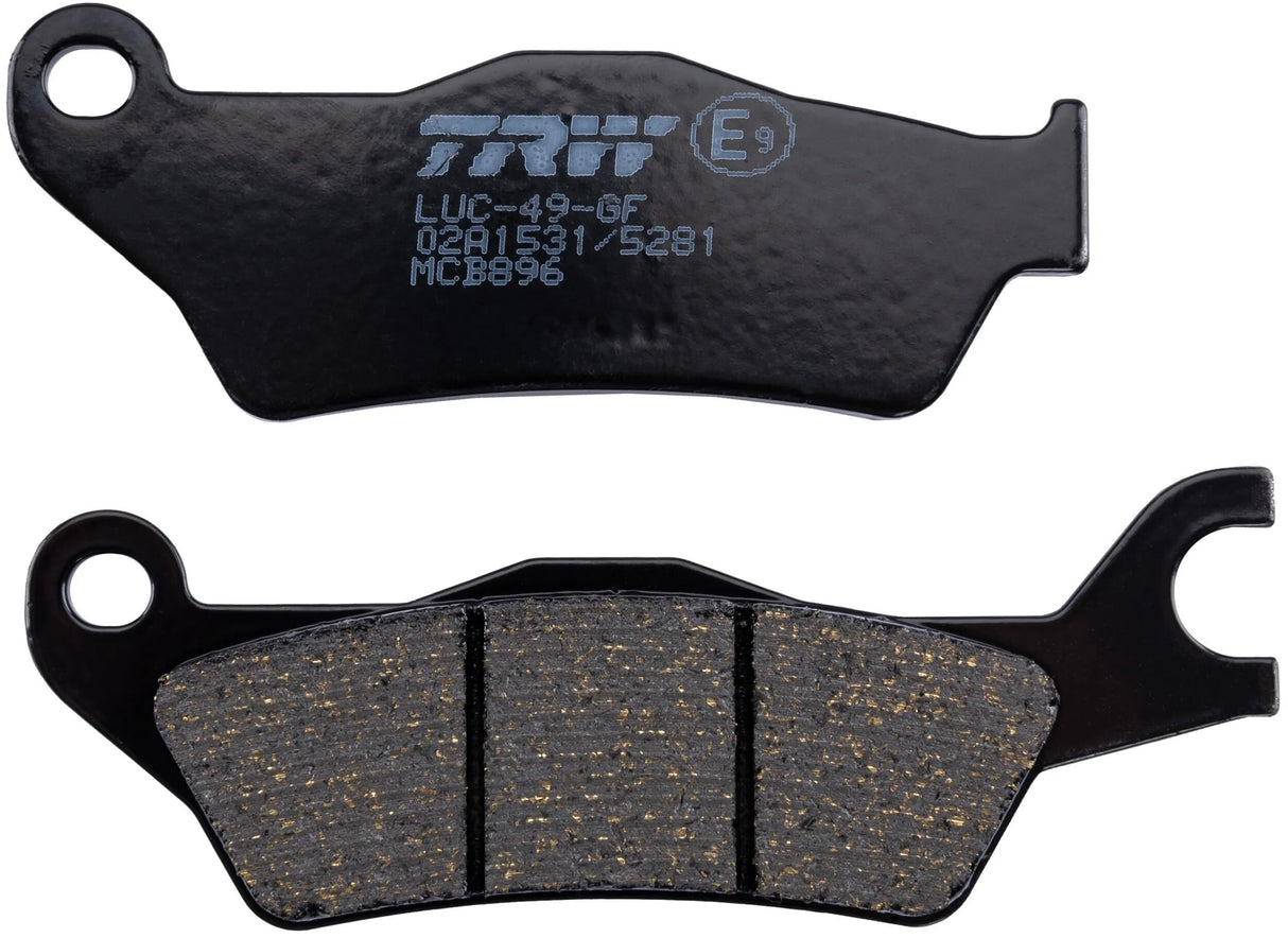 TRW Bremsbeläge MCB 896 Bremsbelag MCB 896 organisch