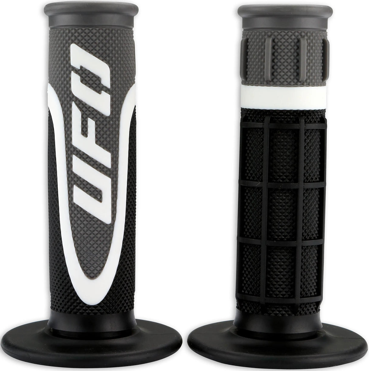 UFO-Plast-Griff, Gummi-Axiom, Gummi-Griff, Axiom, schwarz, weiß, grau