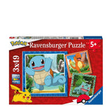 Ravensburger Pokémon: Charmander, Bulbasaur und Squirtle