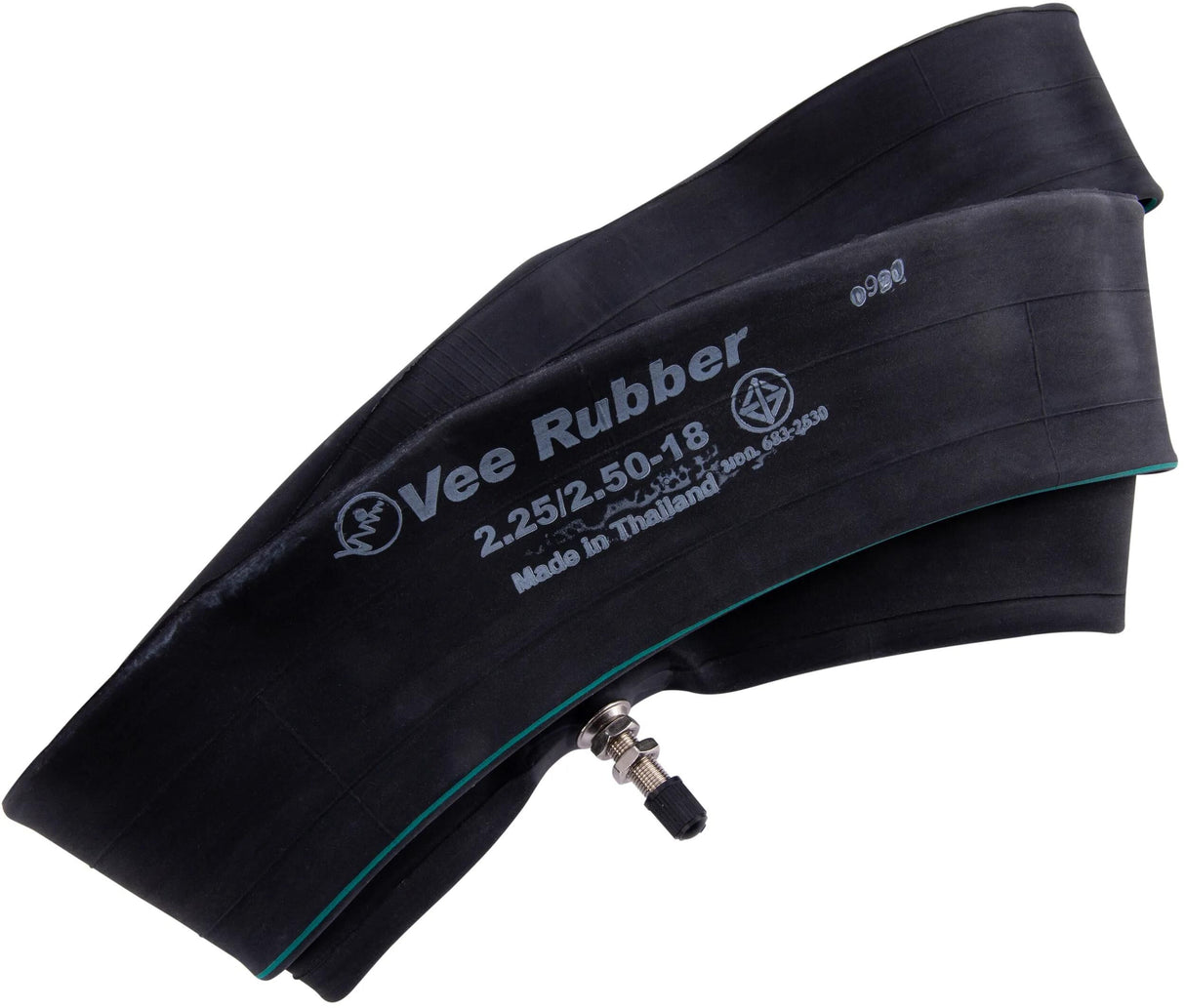 V-förmige Gummischläuche 2,25 2,50-18 Ventil TR4
