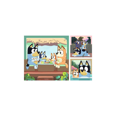 Ravensburger Puzzle blau 3x49tlg