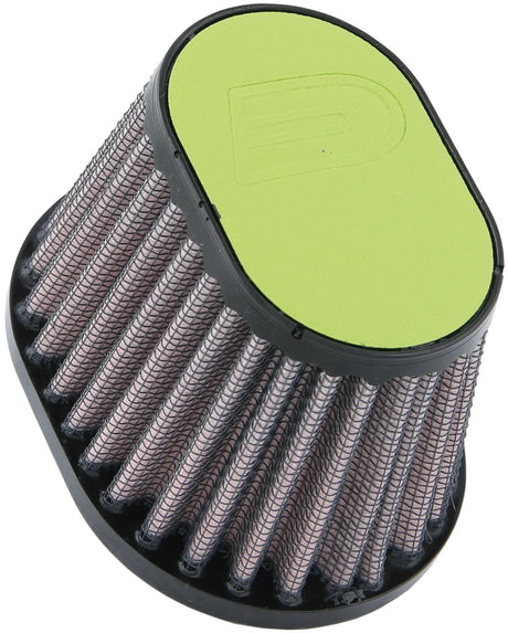 DNA Sportluftfilter Lederoberteil Sportluftfilter 100 x 75 mm grün