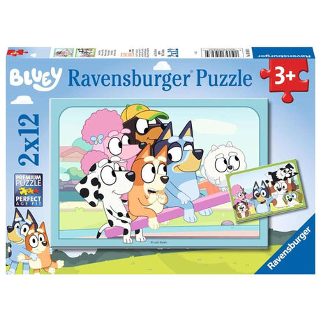 Ravensburger Puzzle blau 2x12 Teile