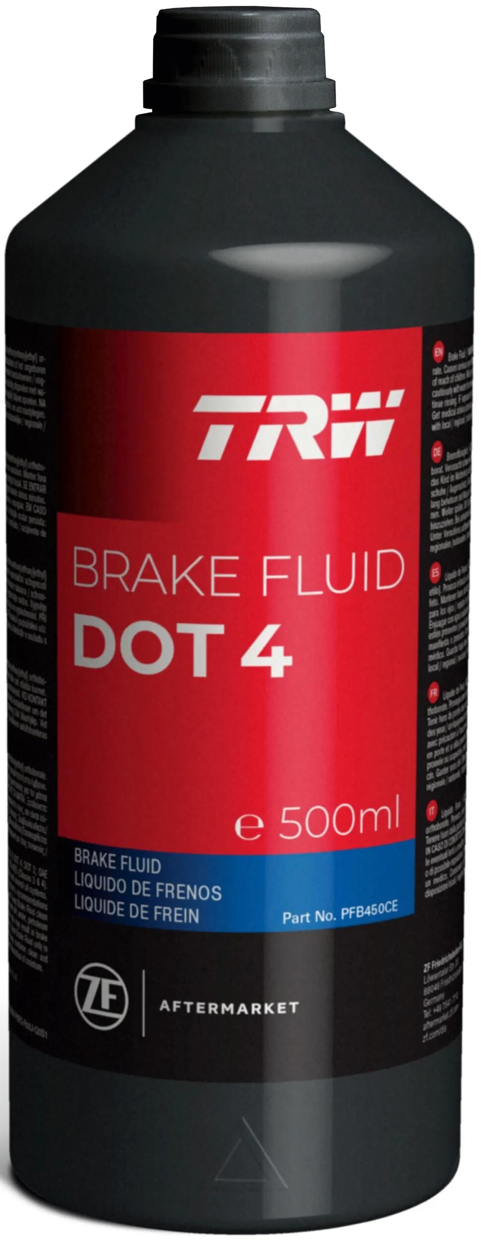 Trw Bremsflüssigkeit Punkt 4 Bremsflüssigkeit. dot4 500 ml