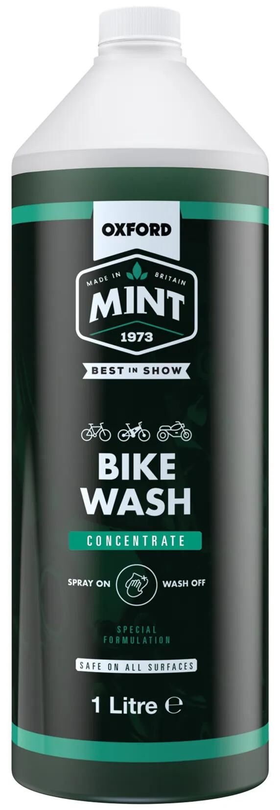 Mint-Reinigerkonzentrat Oxford-Fahrradwaschkonzentrat. Motorradreinigerkonzentrat 1l OC102