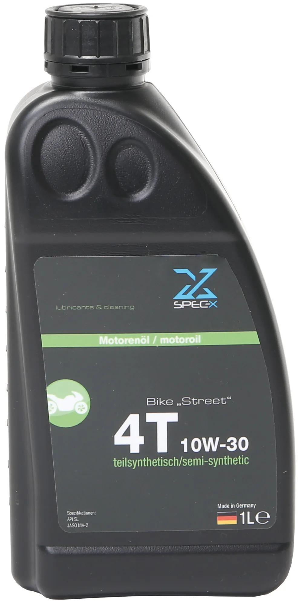 Spec-x Motoröl Fahrrad 4t Straßenmotoröl 4t 10w-30 stre 1l Fahrrad