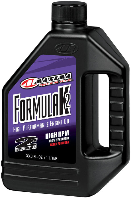 Maxima Racing Oils Motorölformel K2 100 % synthetische Rennvormischung. Motoröl Maxima Formula K2 100 % syn.rac.premix 1l