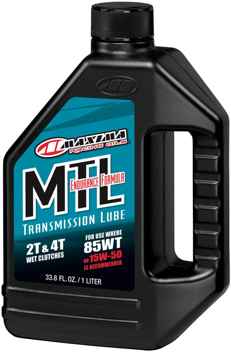 Maxima Rennöle Getriebeöl MTL-E 2-Takt-Getriebe 85 WT. trans. Öl Maxima MTL-E 2-Takt 85wt 1l