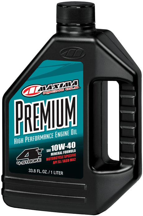 Maxima Racing Oils Motoröl Premium 4t. Motoröl 4t 10w-40 Maxima 1l Premium