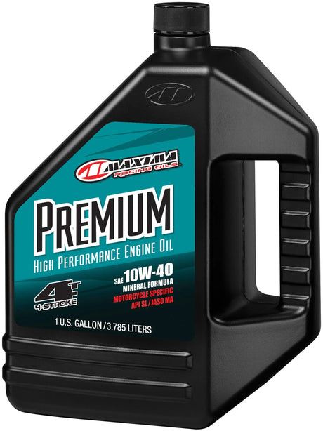 Maxima Racing Oils Motoröl Premium 4t. Motoröl 4t 10w-40 Maxima 3.785l Premium