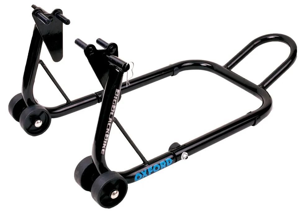 Oxford Montagestandard Big Black Fahrradmontage St. große schwarze Vorderseite schwarz