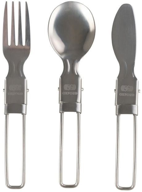 Oxford Geschirr Besteck 3-teilig Messer Luv Gabel