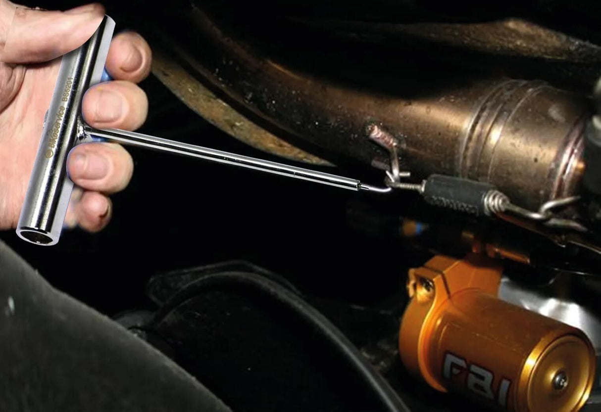 Bikeservice Anhängerkupplung U-Haken mit T-Griff BST-Haken 45 Grad