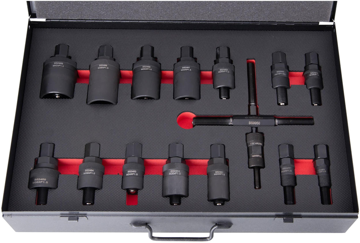 Bikeservice Traktor-Set Polrad-Entferner-Set Schwungräder BST Universal 15tlg