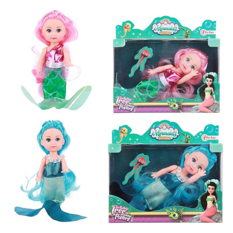 Toi-toys Toi Toys Meerjungfrau-Puppe mit Traumhaar