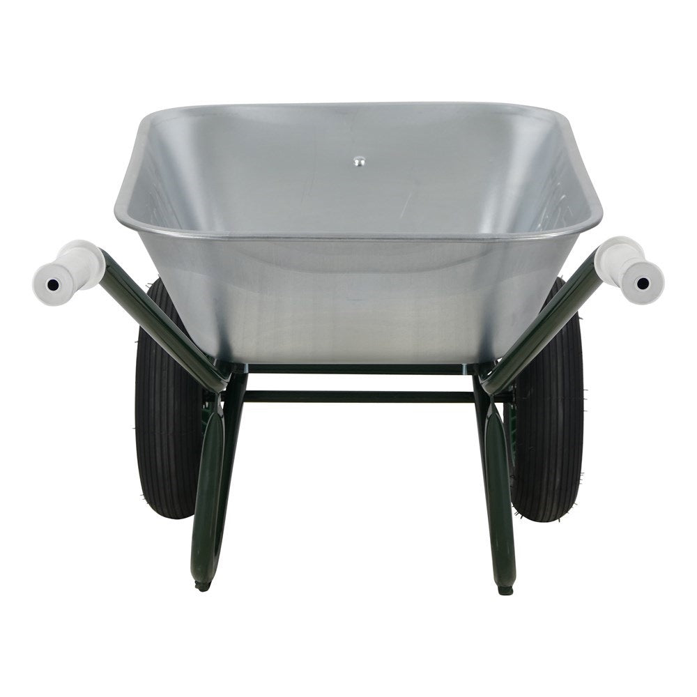 Fort Products Schubkarre 90l verzinkt 2 Räder 1