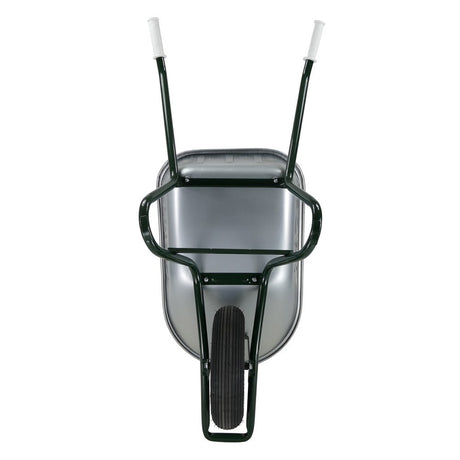 Fort Products Schubkarre 80l verzinkter Behälter mit lackiertem Boden