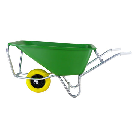 Fort Products Schubkarre F S 165l grüner HDPE-Behälter plus nie mehr Leck