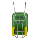 Fort producten kruiwagen f s 200l groen verz ond 2 nml wielen
