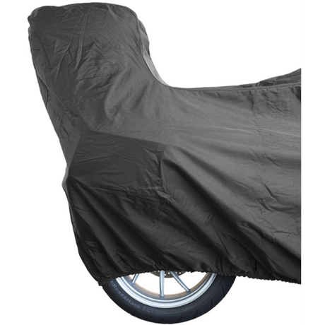 DS deckt Motorradabdeckung Alfa Topcase - XXL - mit Nummernschildfenster ab