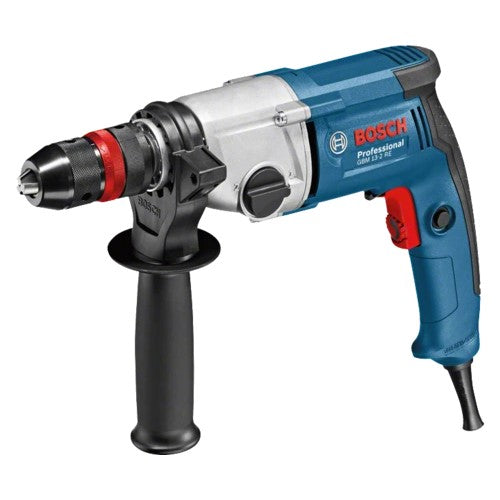 Bosch Blue GBM 13-2 Re Professional | Bohrmaschine | 750w | mit Tiefenanschlag 210 mm - 06011b2002
