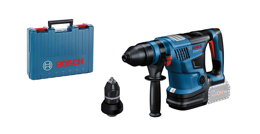 Bosch Blue GBH 18V-34 CF Profi-Akku-Bohrhammer mit SDS Plus | exkl. Akku und Ladegerät - 0611914001