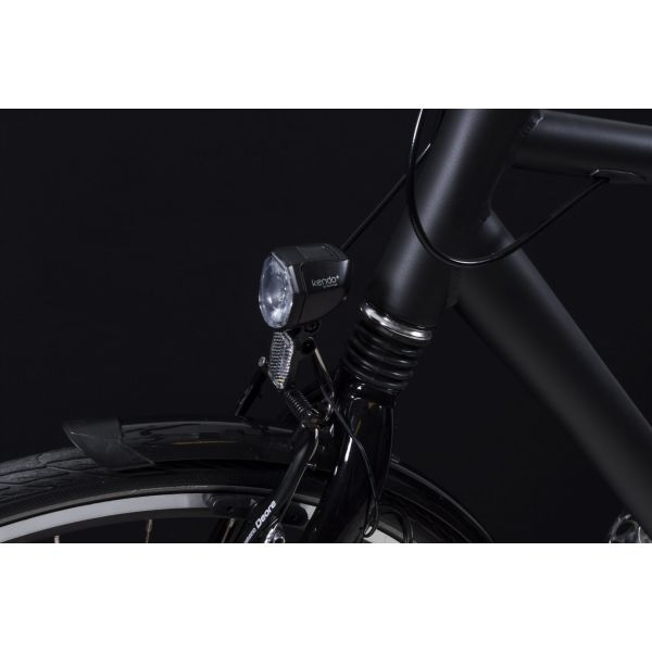 Spanninga Scheinwerfer Kendo XE E-Bike 6-36VDC Schwarz auf Blasen