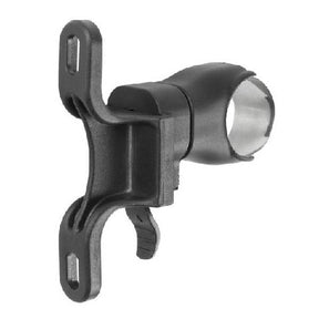 Messinglager-M-Wave-Adapter für Flaschenhalter schwarz 22,2-31,8 mm.