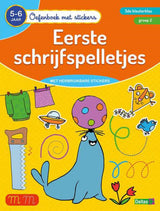 Deltas -Übungsbuch mit Aufklebern - Erste Schreibspiele (5-6 Jahre)