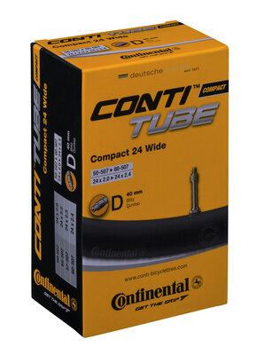 Continental inner tube DV10 Compact Wide 24 inch 47 60-507 DV 40 mm