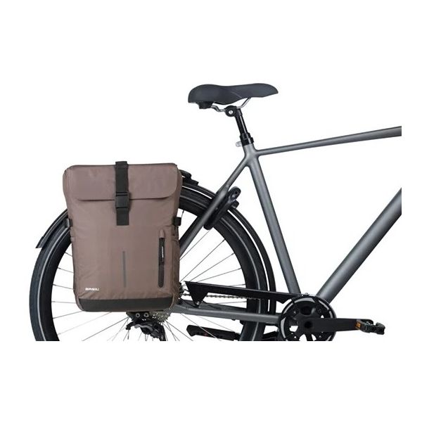 Basilikumbeutel bewegen doppelt braun | 30l