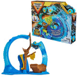 Monster Jam Megalodon Loop of Doom Stunt-Spielset