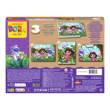 Dora 3in1 Holzpuzzle 3x24 Teile