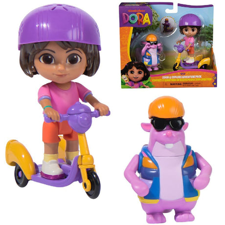 Dora die Entdeckerin Spin Master Dora Spielfigurenset mit Dora, Tico und Scooter – Spielzeug.