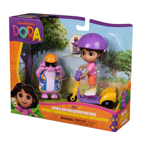 Dora die Entdeckerin Spin Master Dora Spielfigurenset mit Dora, Tico und Scooter – Spielzeug.