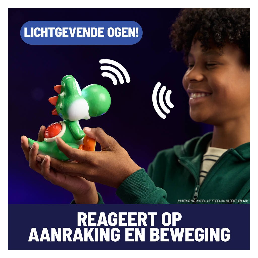 Spin master super mario hatching yoshi + licht en geluid