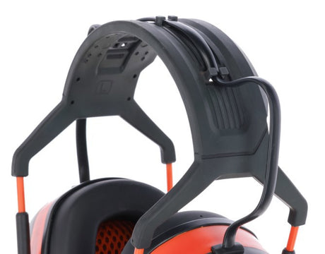 Der Ohrenschützer von Kerbl funktioniert mit Radio und Bluetooth