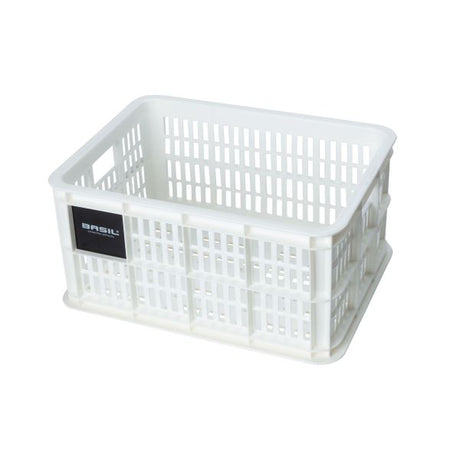 Basilikum fietslat S - klein - 17,5 Liter - Weiß